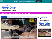 Tablet Screenshot of home-dzine.co.za